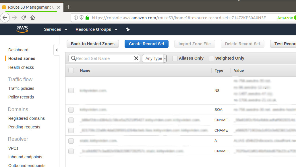 Create A Amazon Cloudfront Distribution And Route 53 Record For Your
