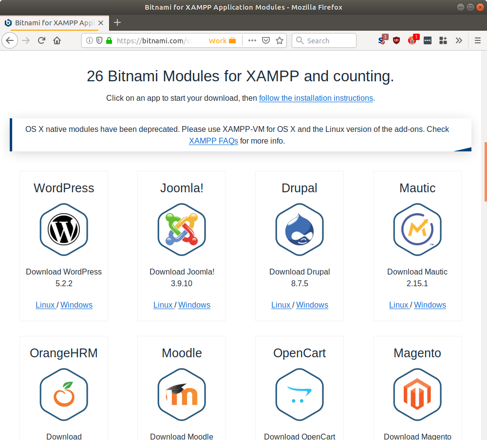 install new apps in bitnami owncloud